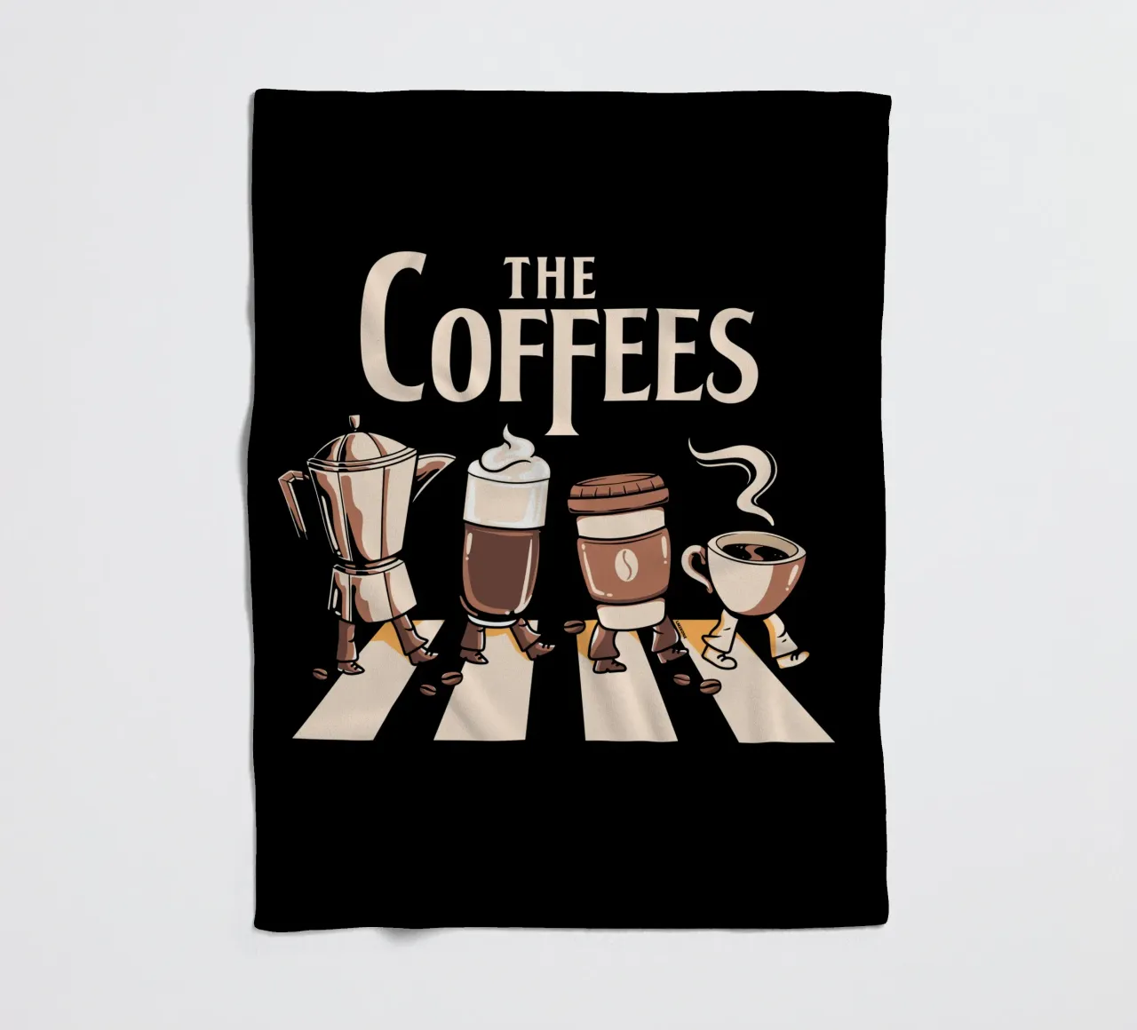 I caffè - Parodia coperta in pile da LM2KONE