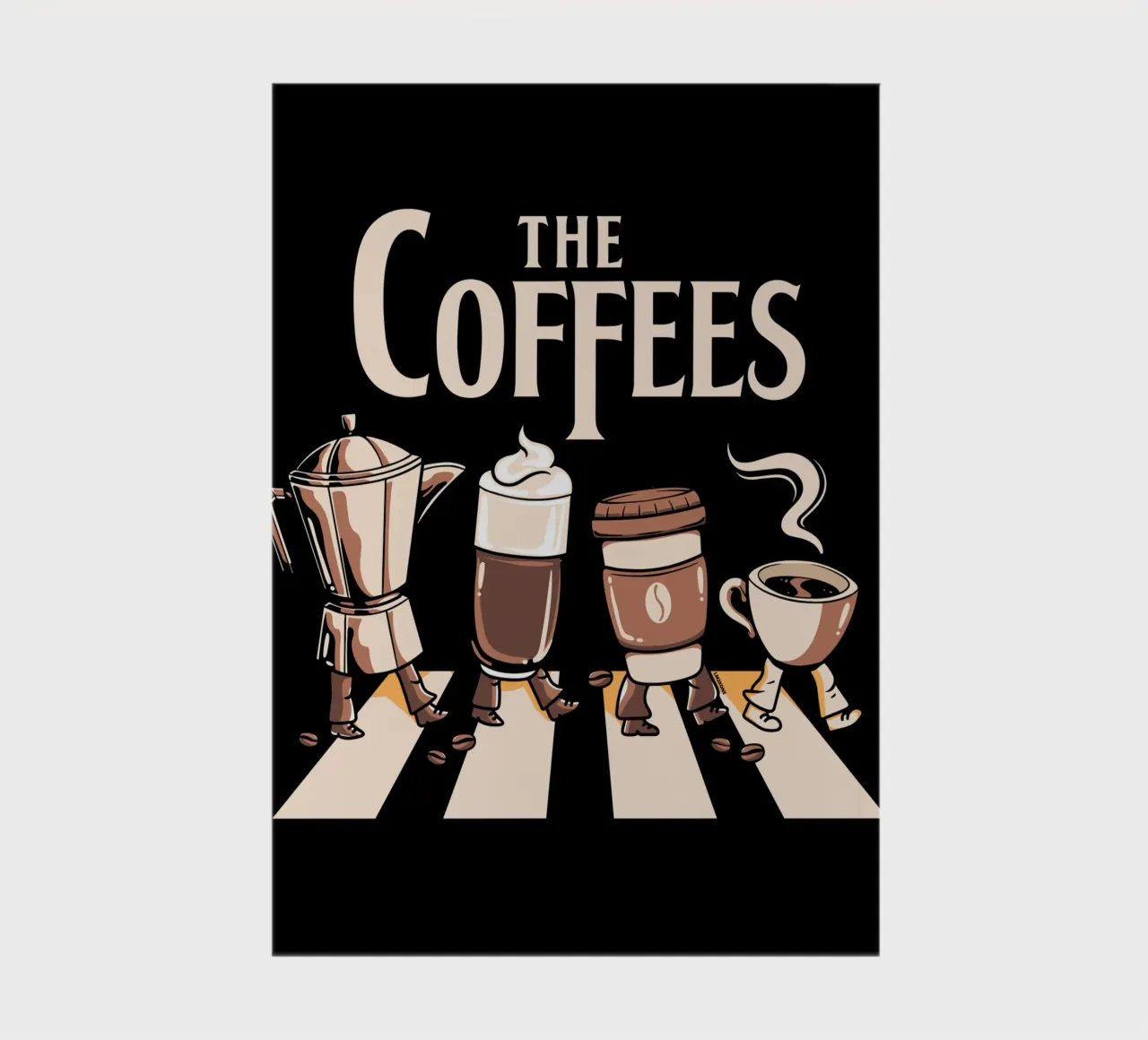 The Coffees - Parody notebook by LM2KONE