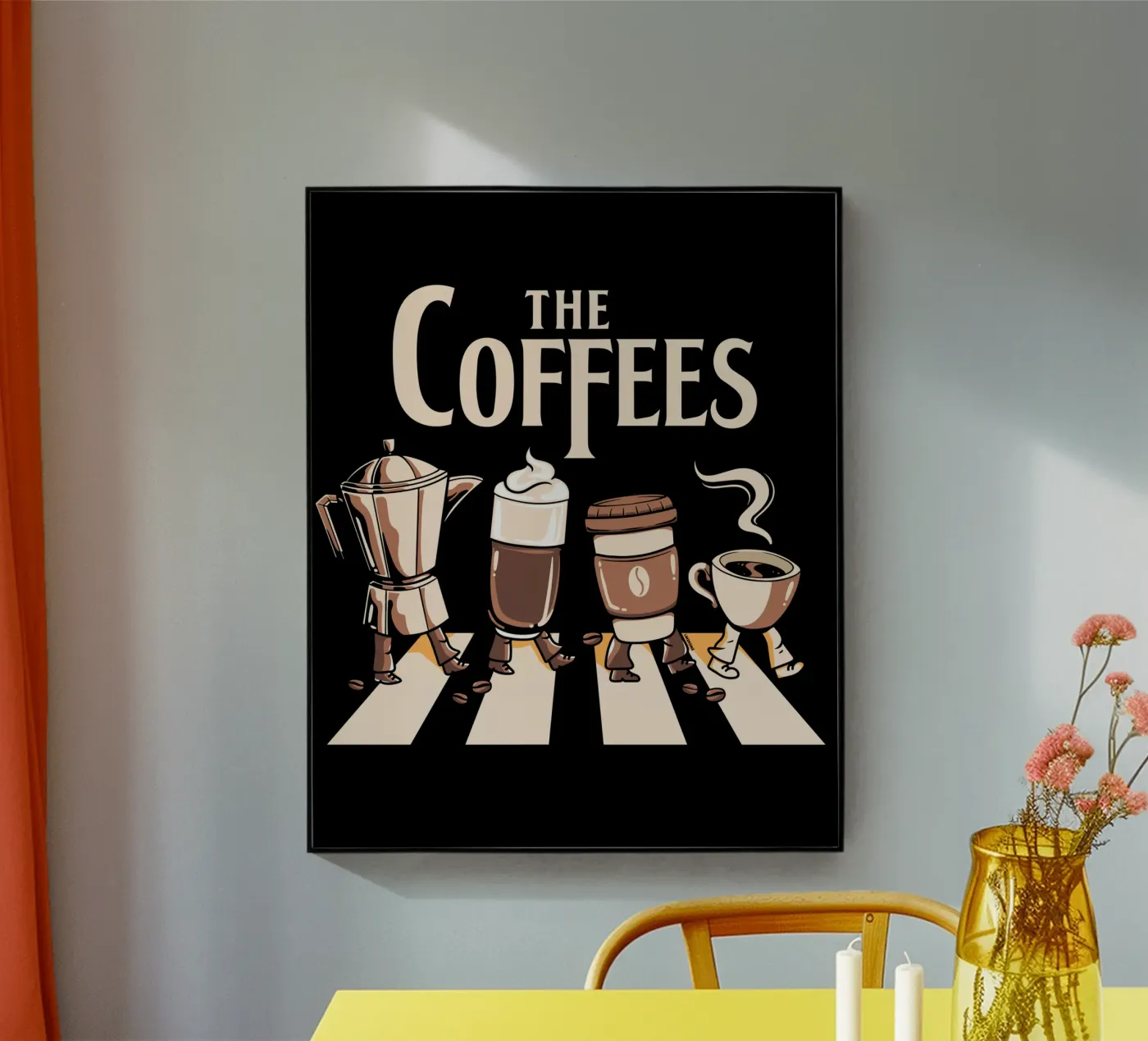 The Coffees - Parody acrylic glass by LM2Kone