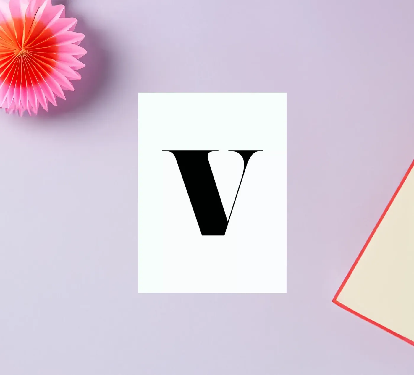 V sticker by Mottos by Sinan Saydik