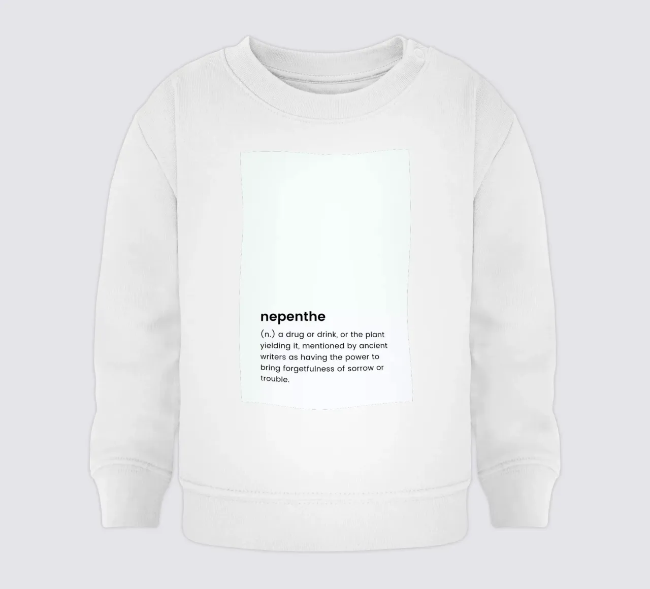 Nepenthe 2 felpa neonato da Studio One