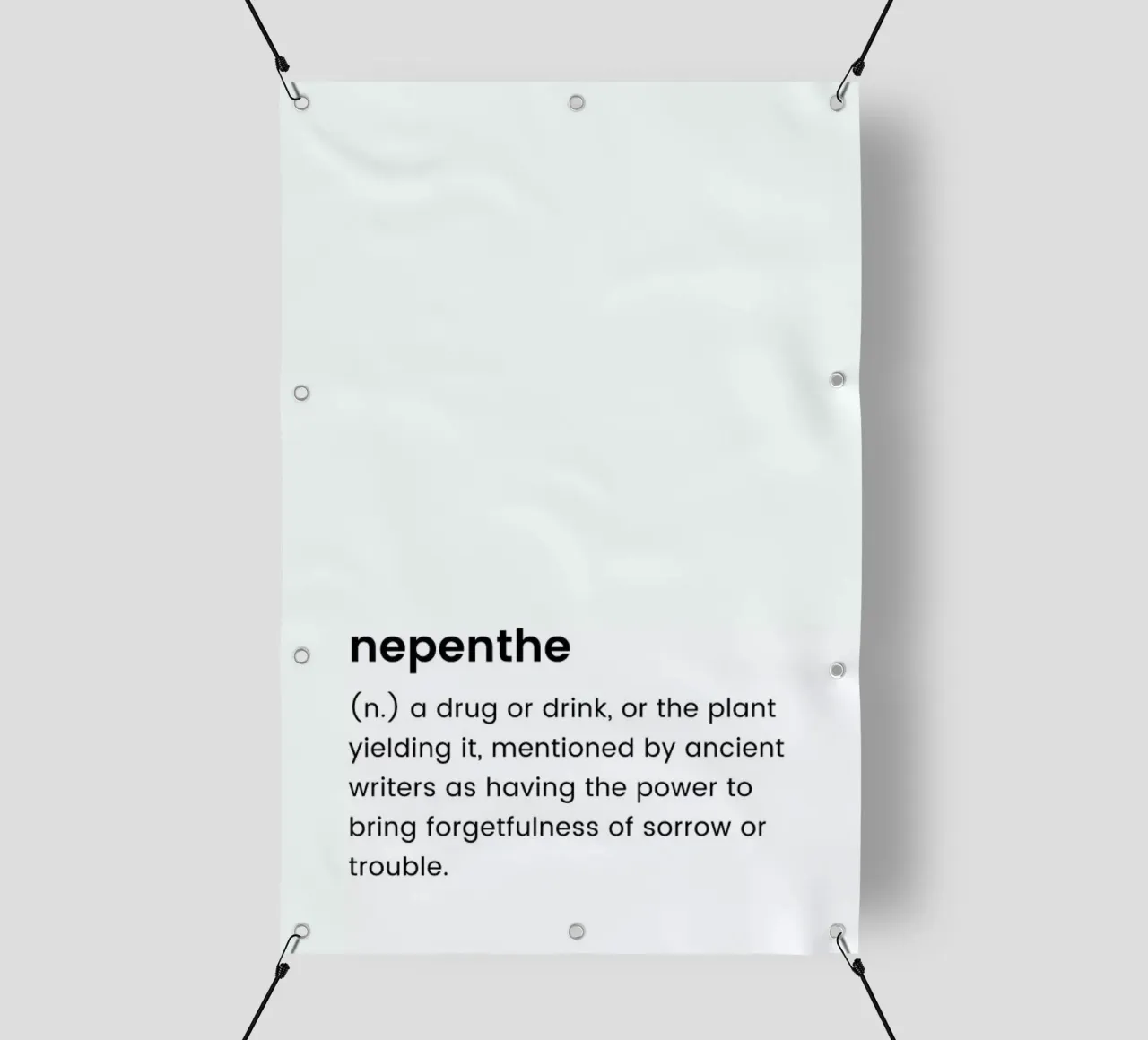 Nepenthe 2 telo in pvc da Studio One
