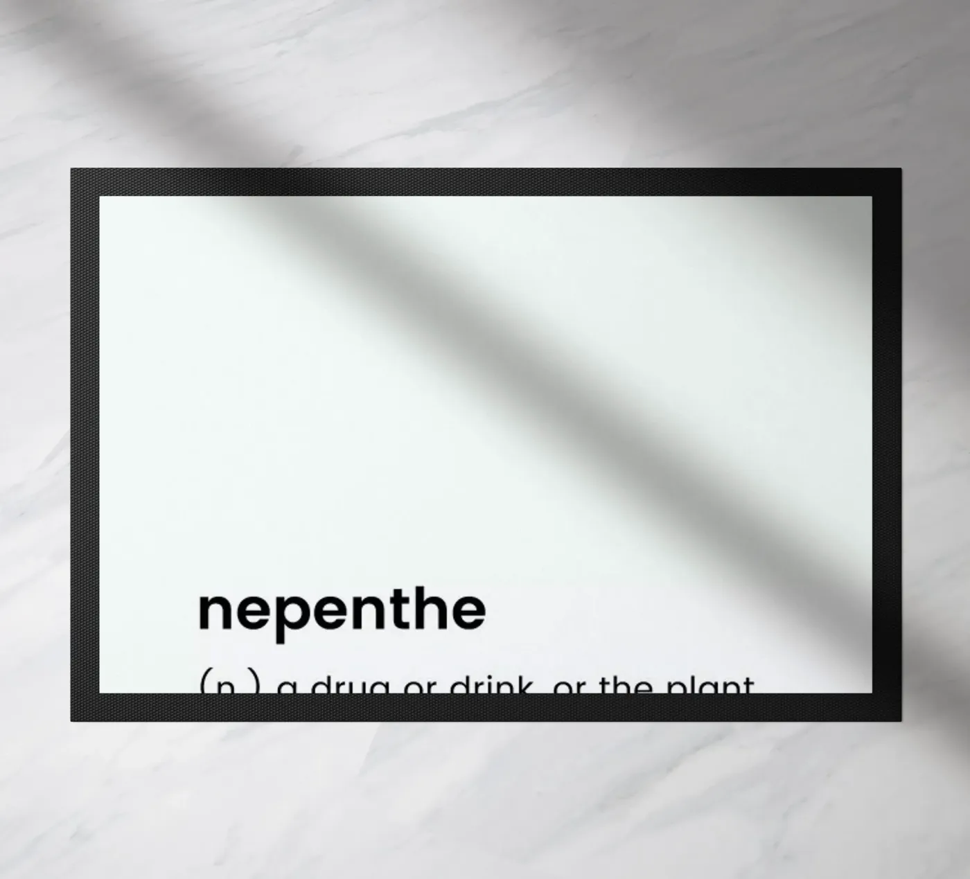 Nepenthe 2 doormat by Studio One