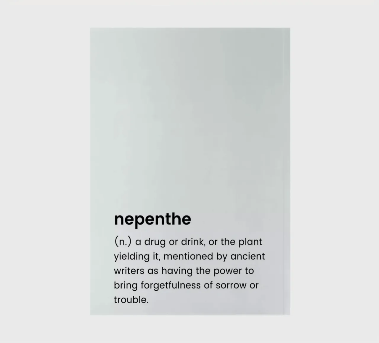 Nepenthe 2 notebook by Studio One