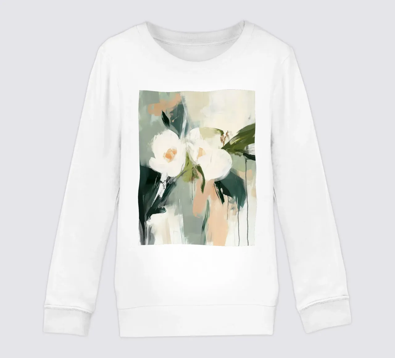 Floral fantasies kids sweatshirt by LaylaOzHome