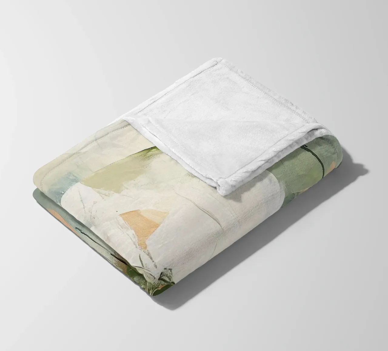 Floral fantasies fleece blanket by LaylaOzHome