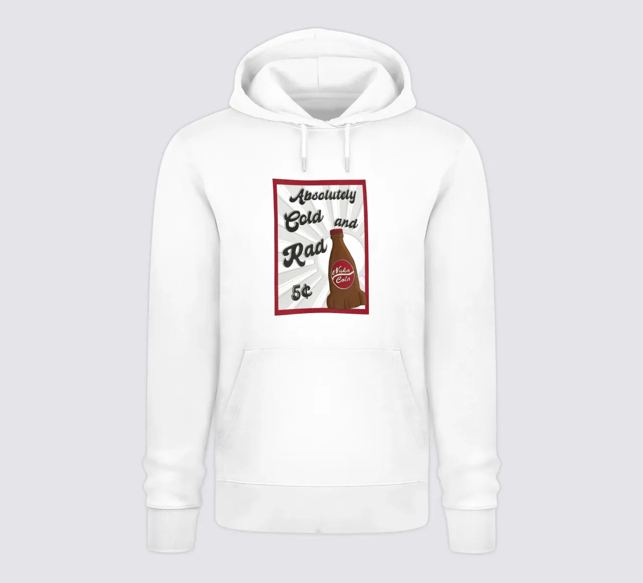 Nuka Cola poster felpa con cappuccio da Loobs