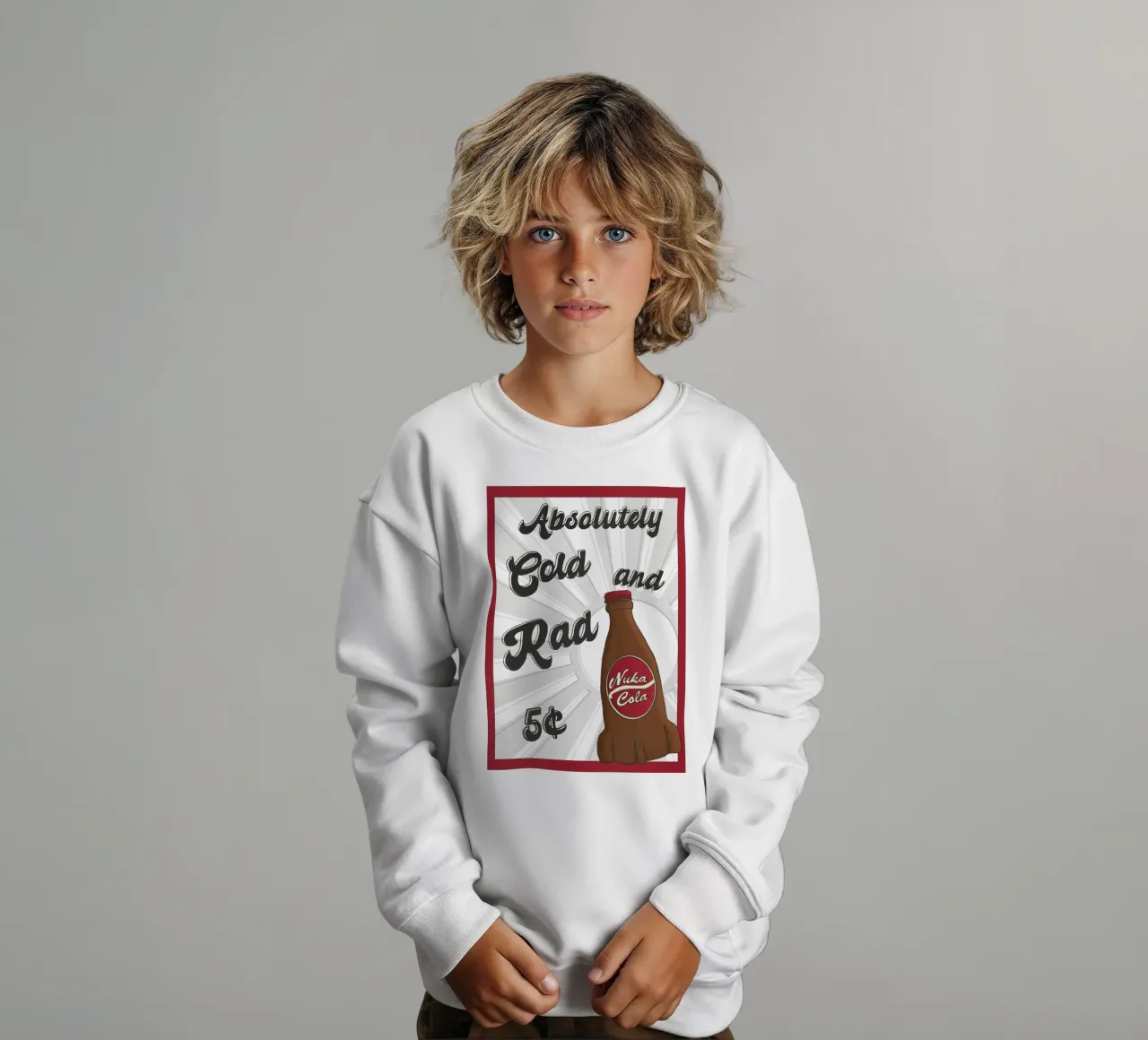 Nuka Cola poster felpa bambino da Loobs