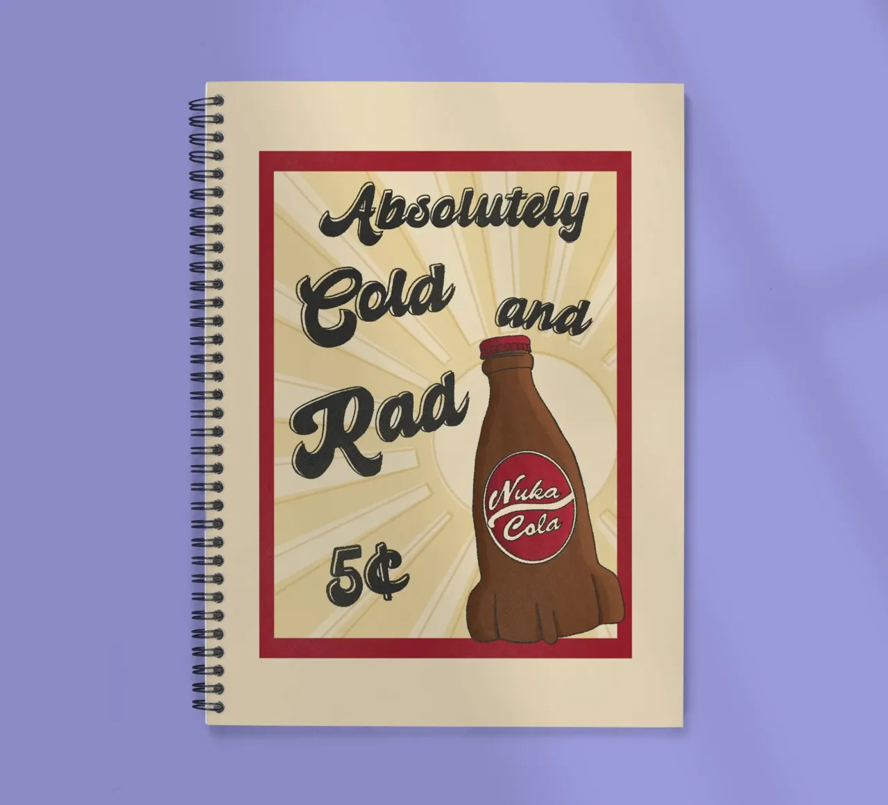 Nuka Cola Poster Ringbuch von Loobs