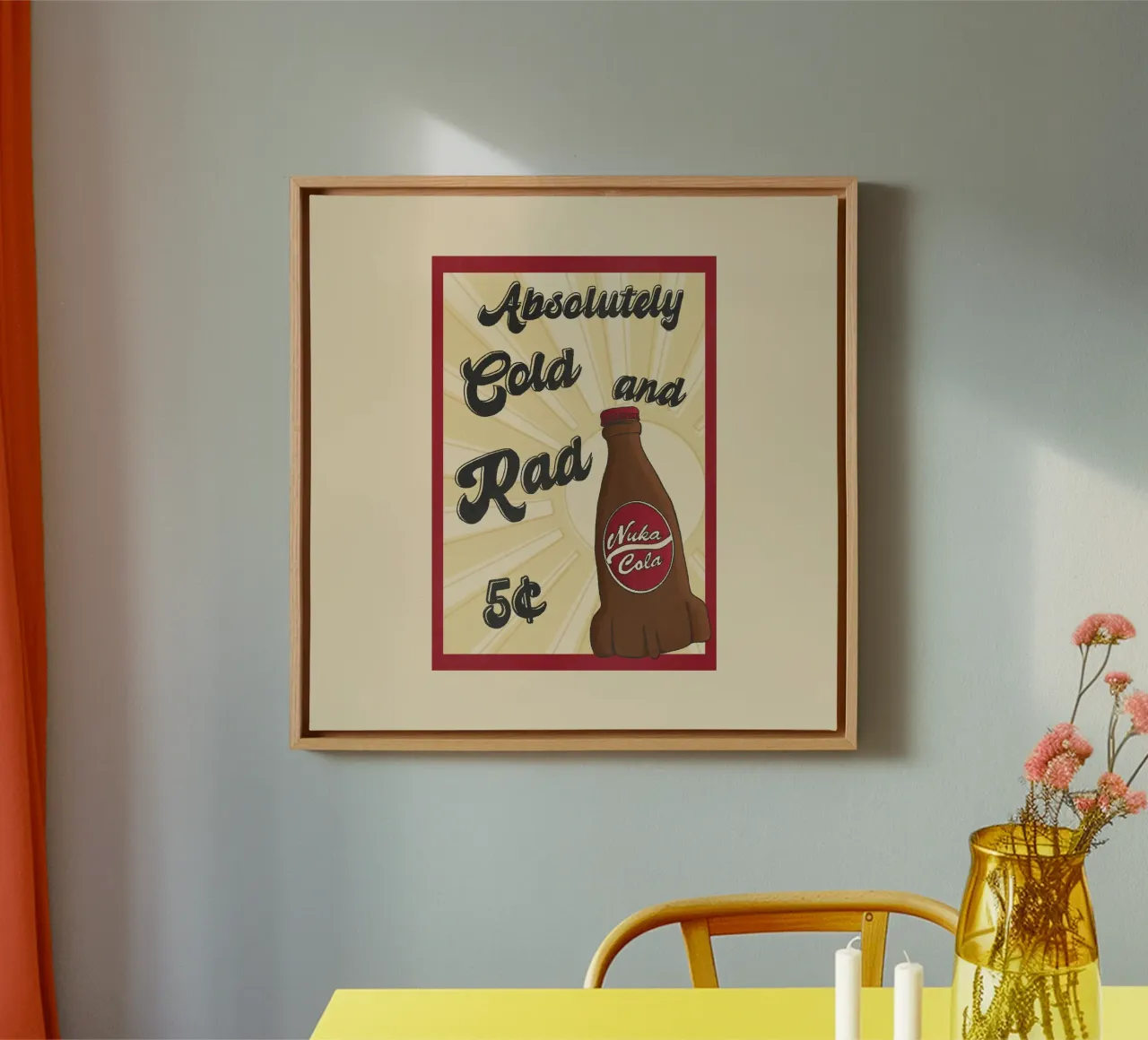 Nuka Cola poster canvas by Loobs
