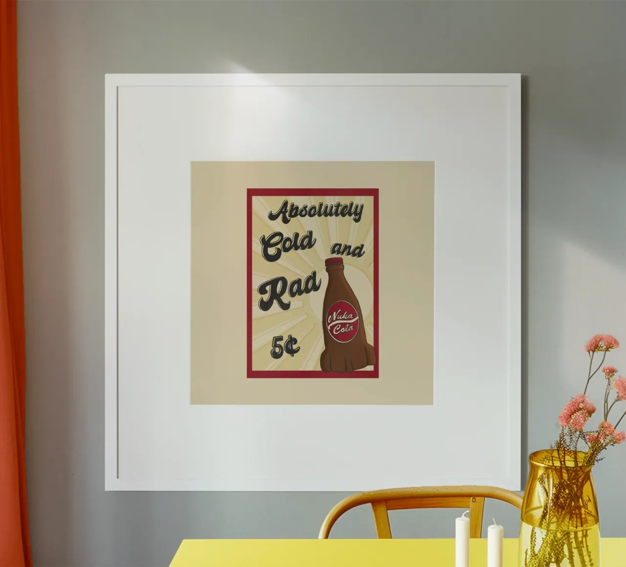 Nuka Cola poster hahnemühle by Loobs