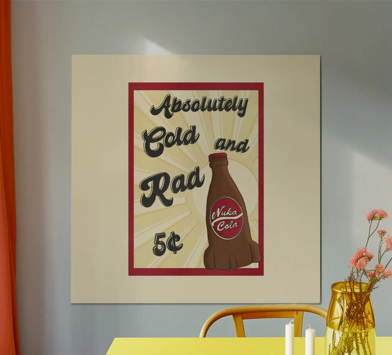 Nuka Cola poster hahnemühle by Loobs