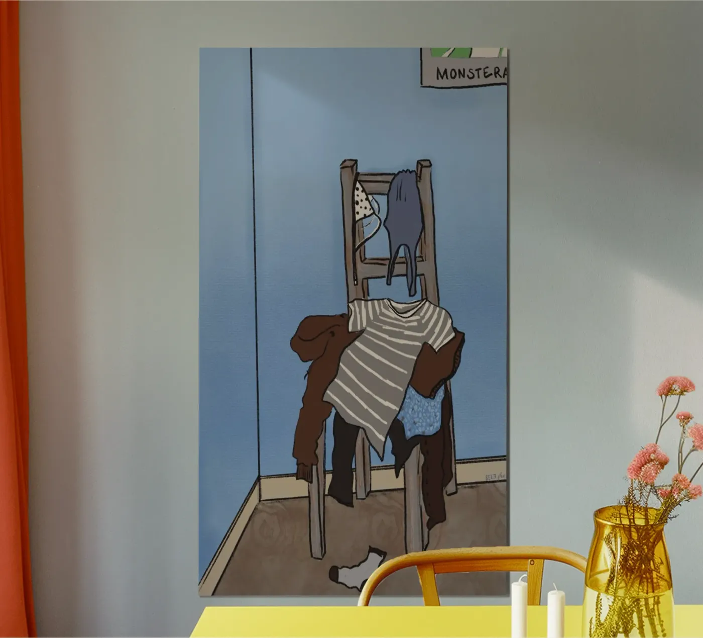 The chair poster by Beeeplan