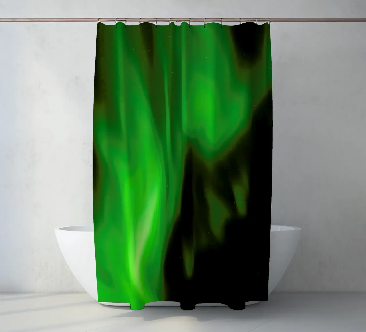 The Northern Lights 09 shower curtain by Nur Mut