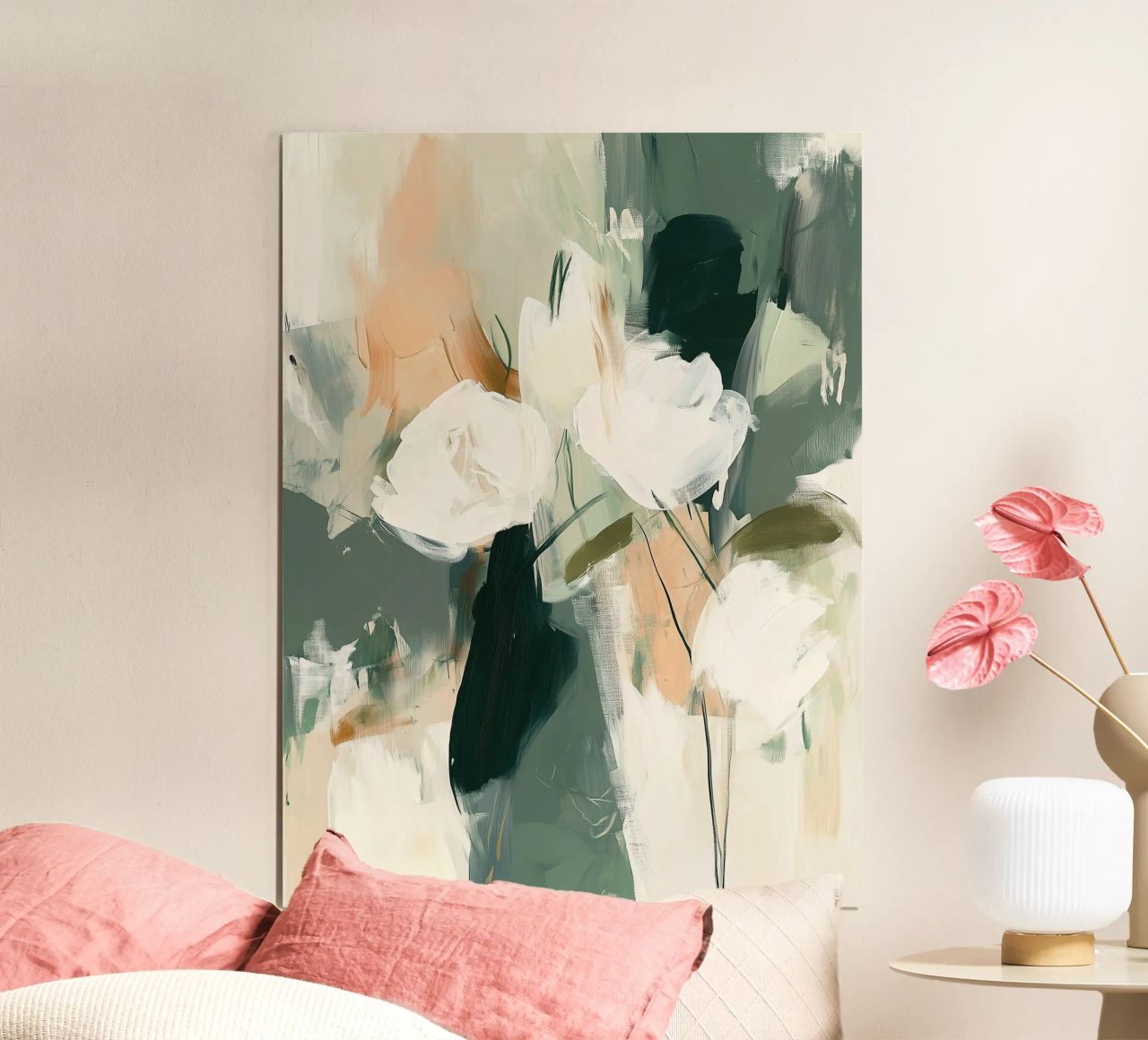Fantaisie florale thème 2 poster de LaylaOzHome