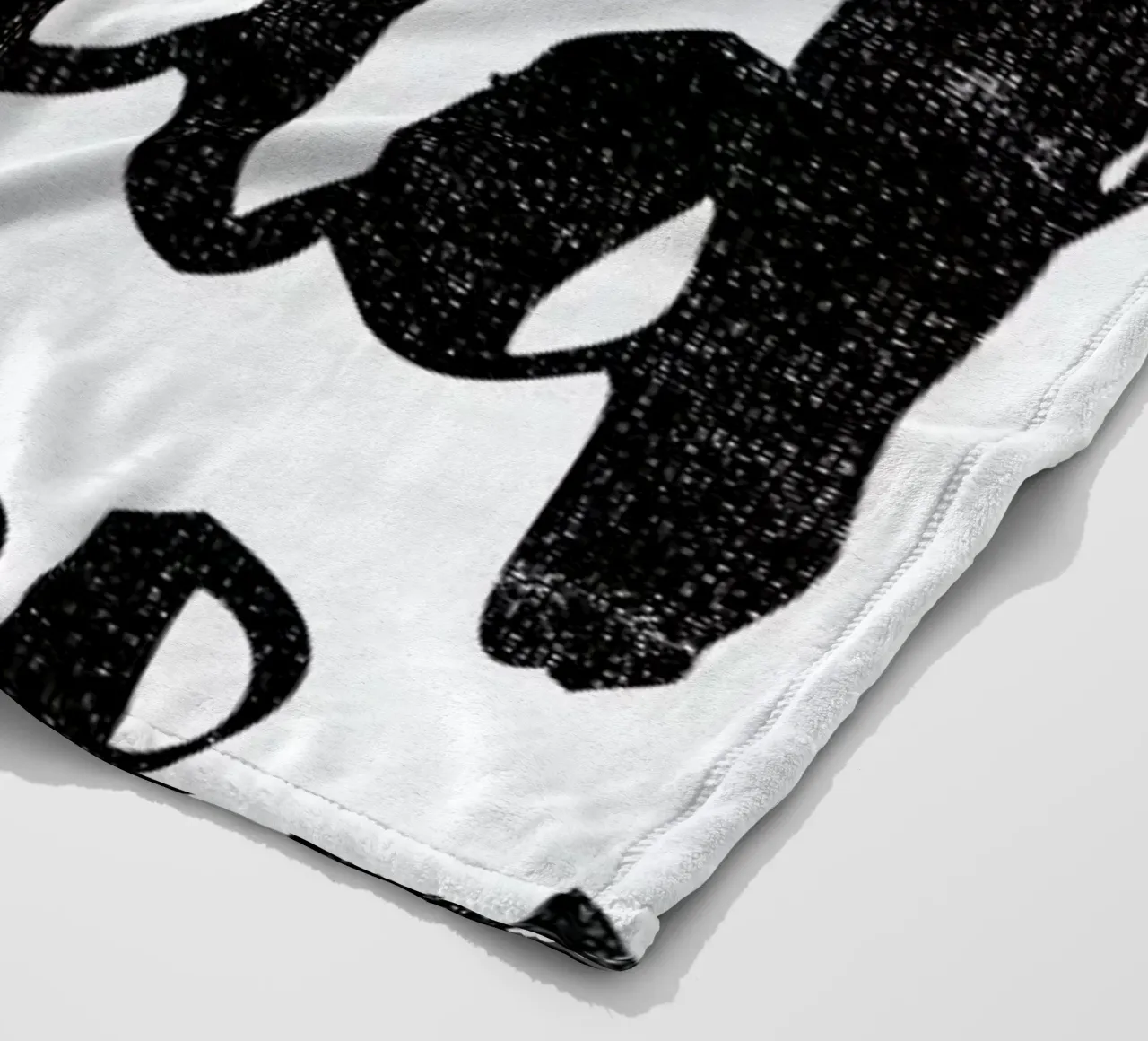 we’re all mad here fleece blanket by Matthew Taylor Wilson