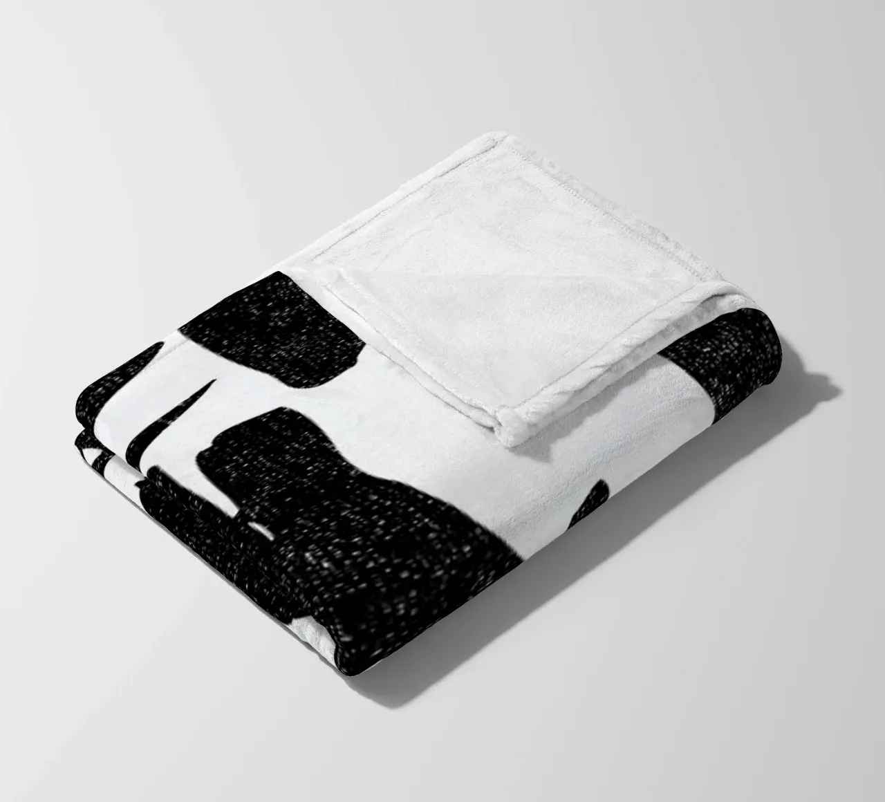 we’re all mad here fleece blanket by Matthew Taylor Wilson