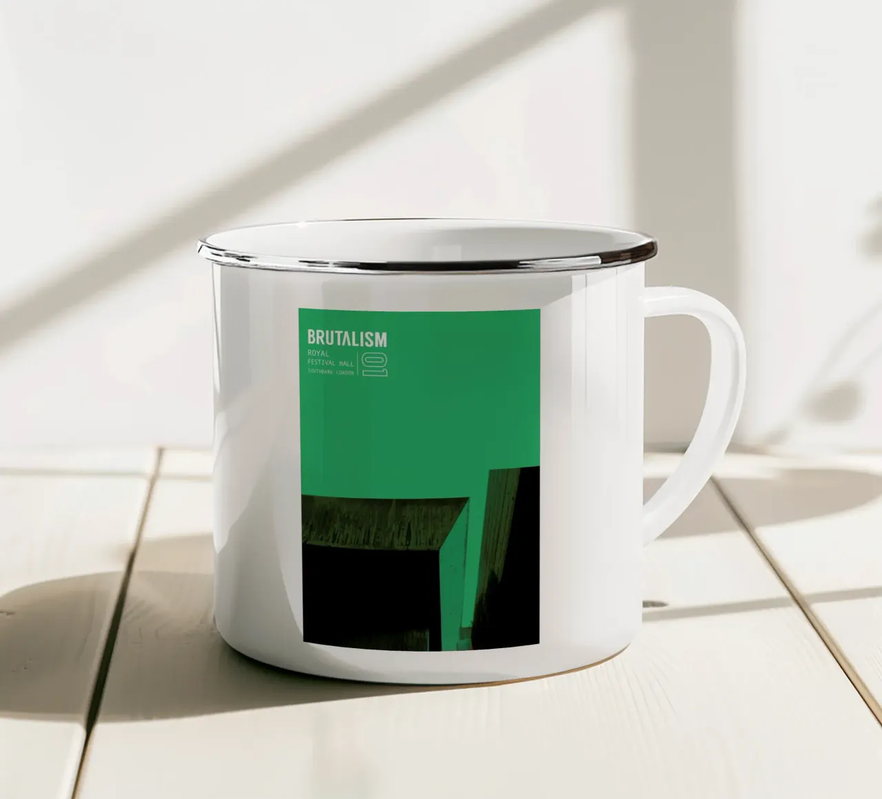 Brutalism tazza in smalto da 121 Creatives