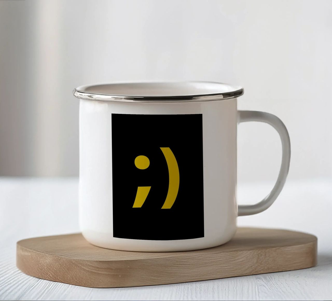 Wink tazza in smalto da LeDieg