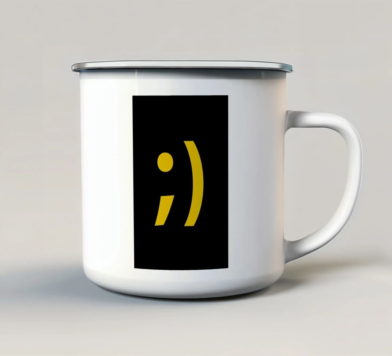 Wink tazza in smalto da LeDieg