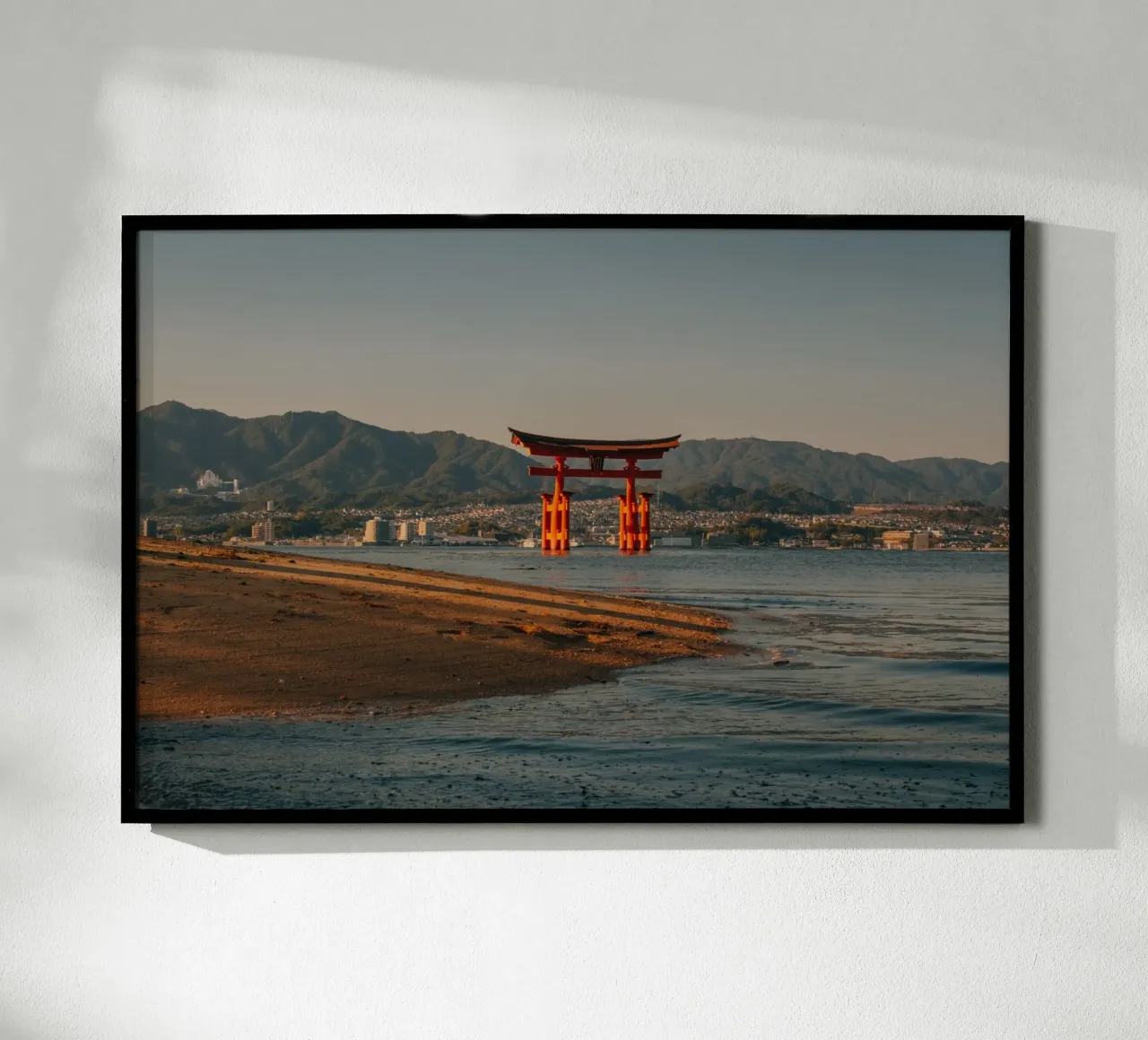 Santuario di Itsukushima sull'isola di Miyajima - Hiroshima, Giappone carta hahnemühle da Marcel Bisig
