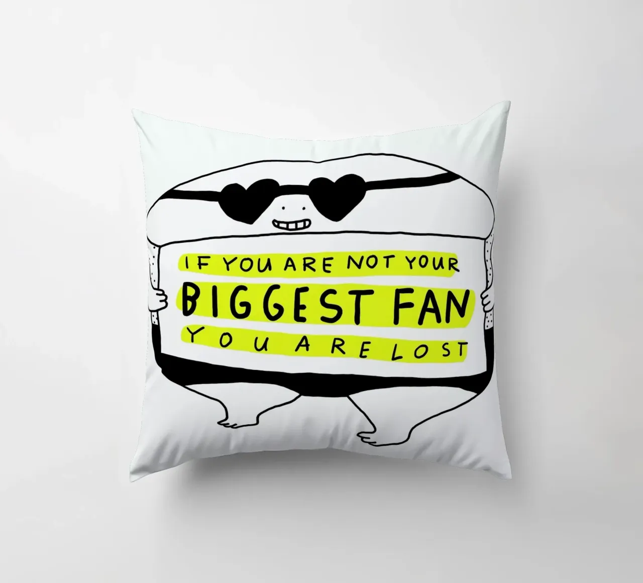 Big Fan cuscino da Herzette