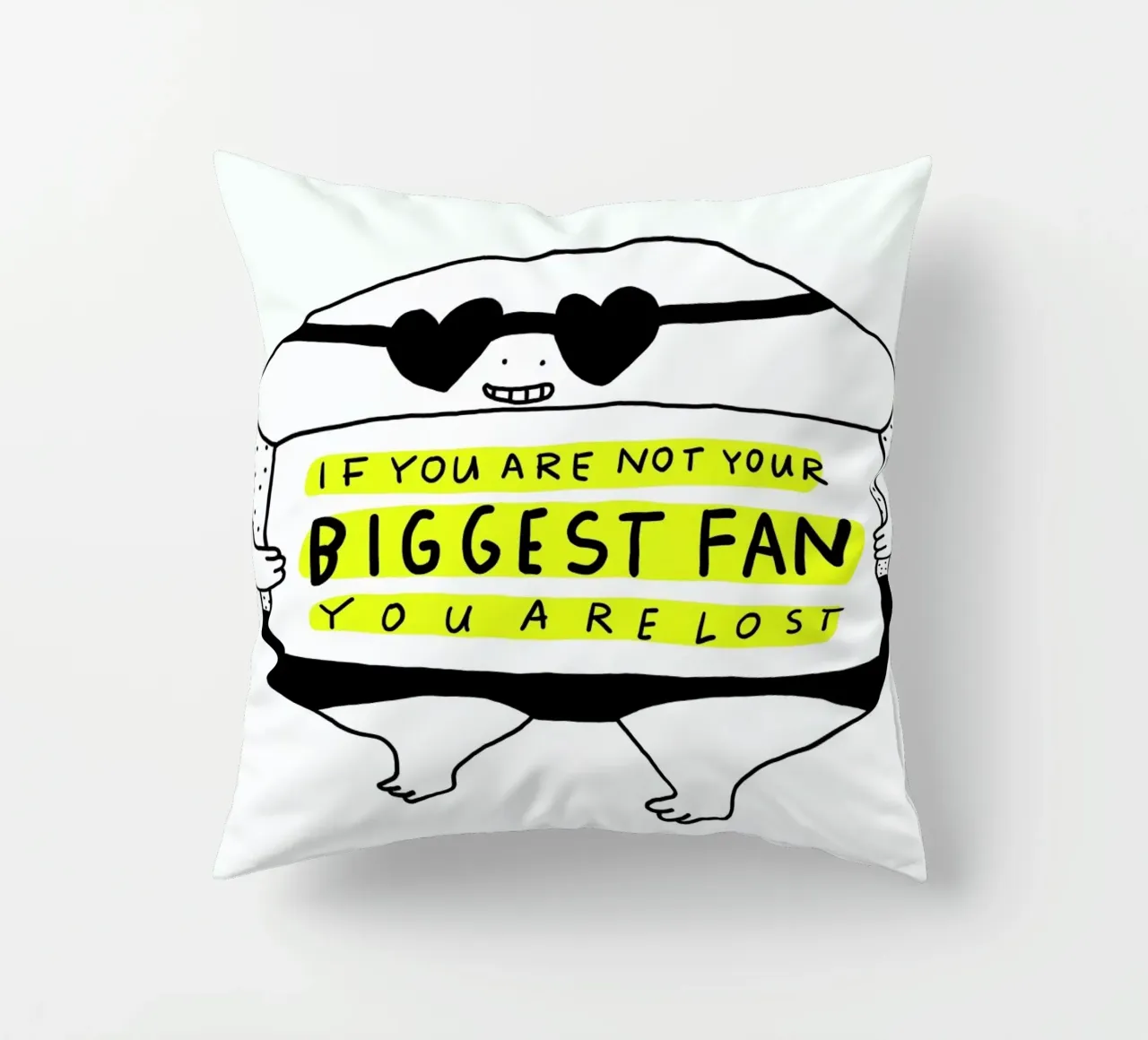 Big Fan cuscino da Herzette