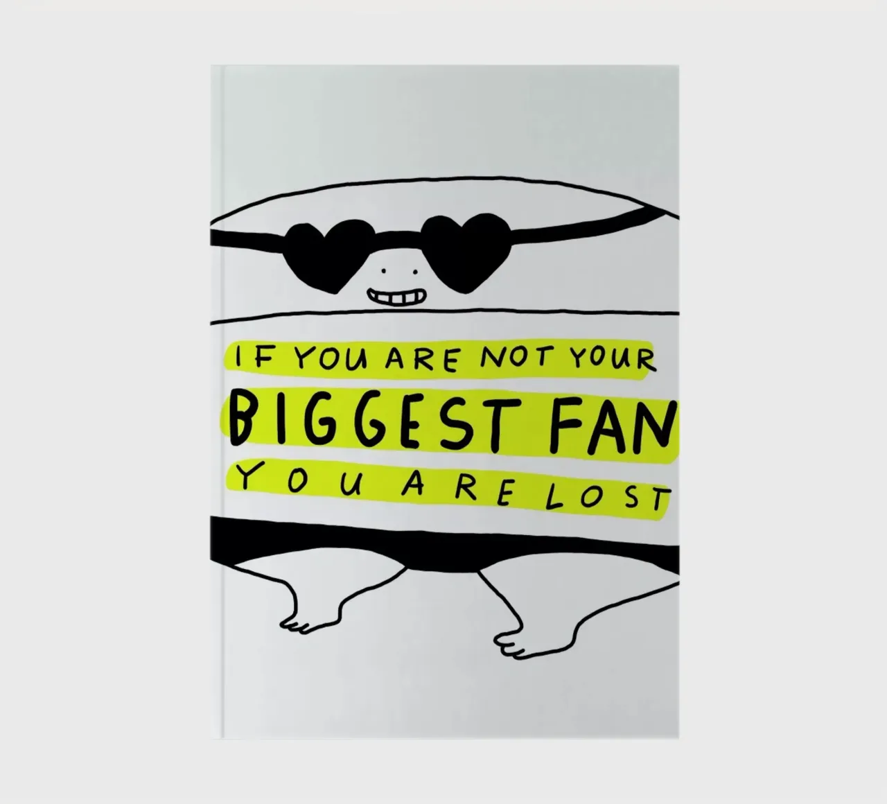 Big Fan notebook by Herzette