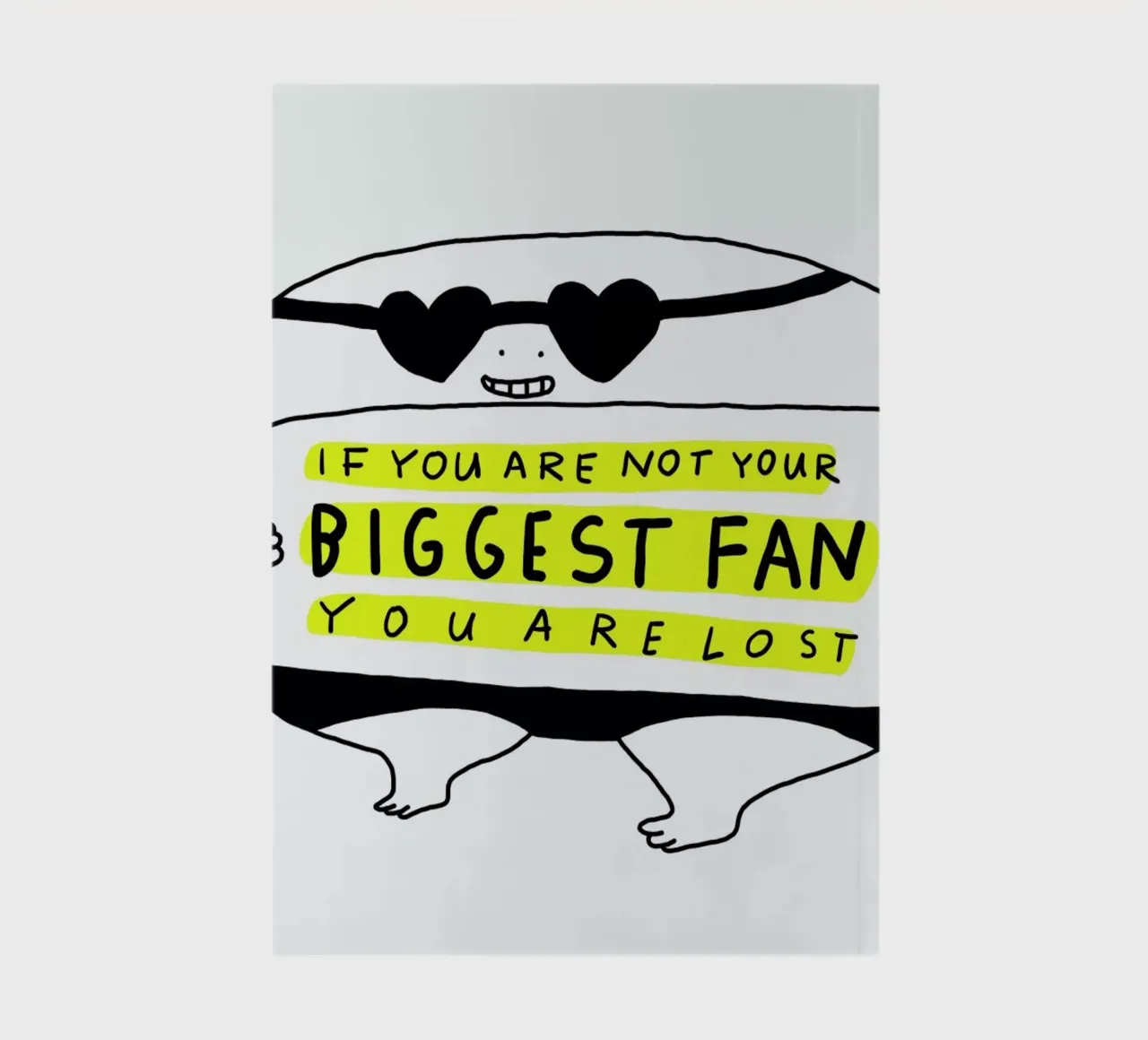 Big Fan notebook by Herzette