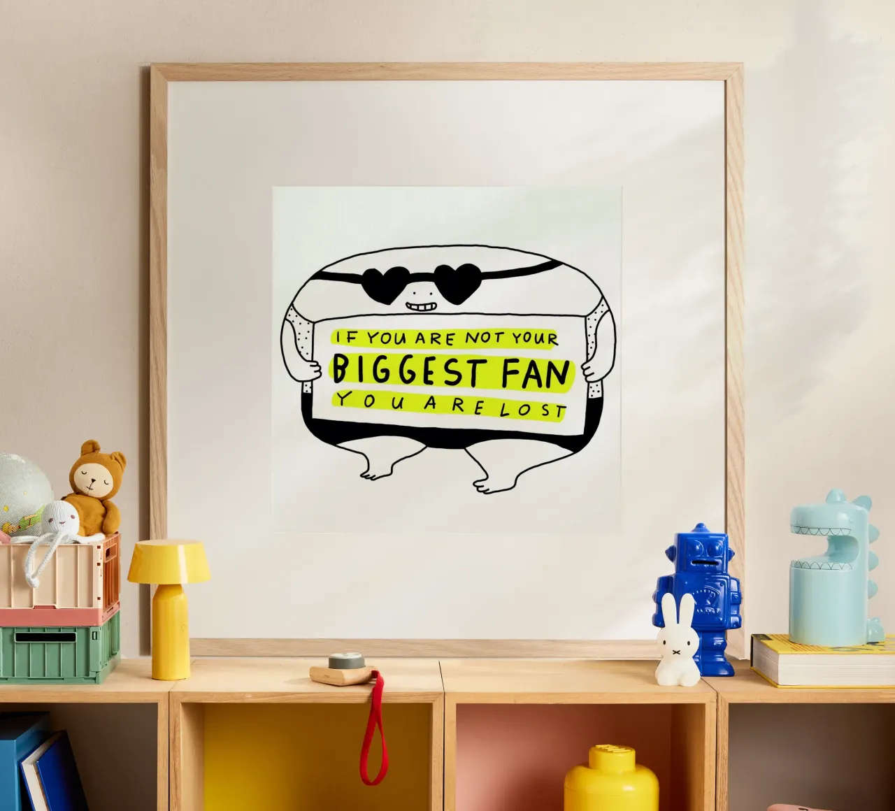 Big Fan poster da Herzette
