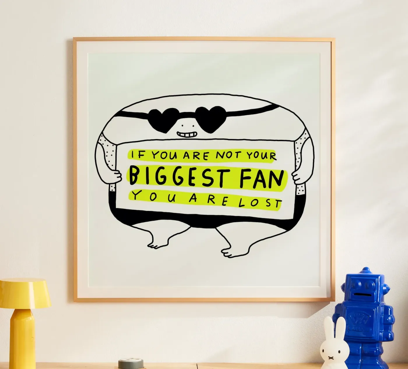 Big Fan poster da Herzette