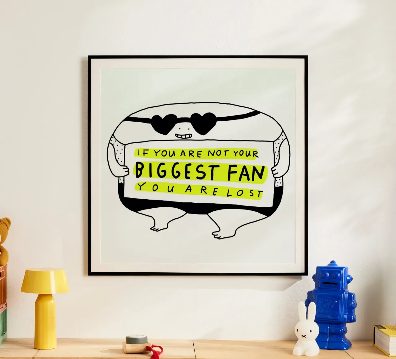 Big Fan poster da Herzette
