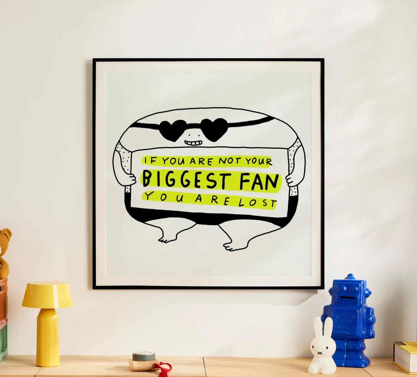 Big Fan poster da Herzette