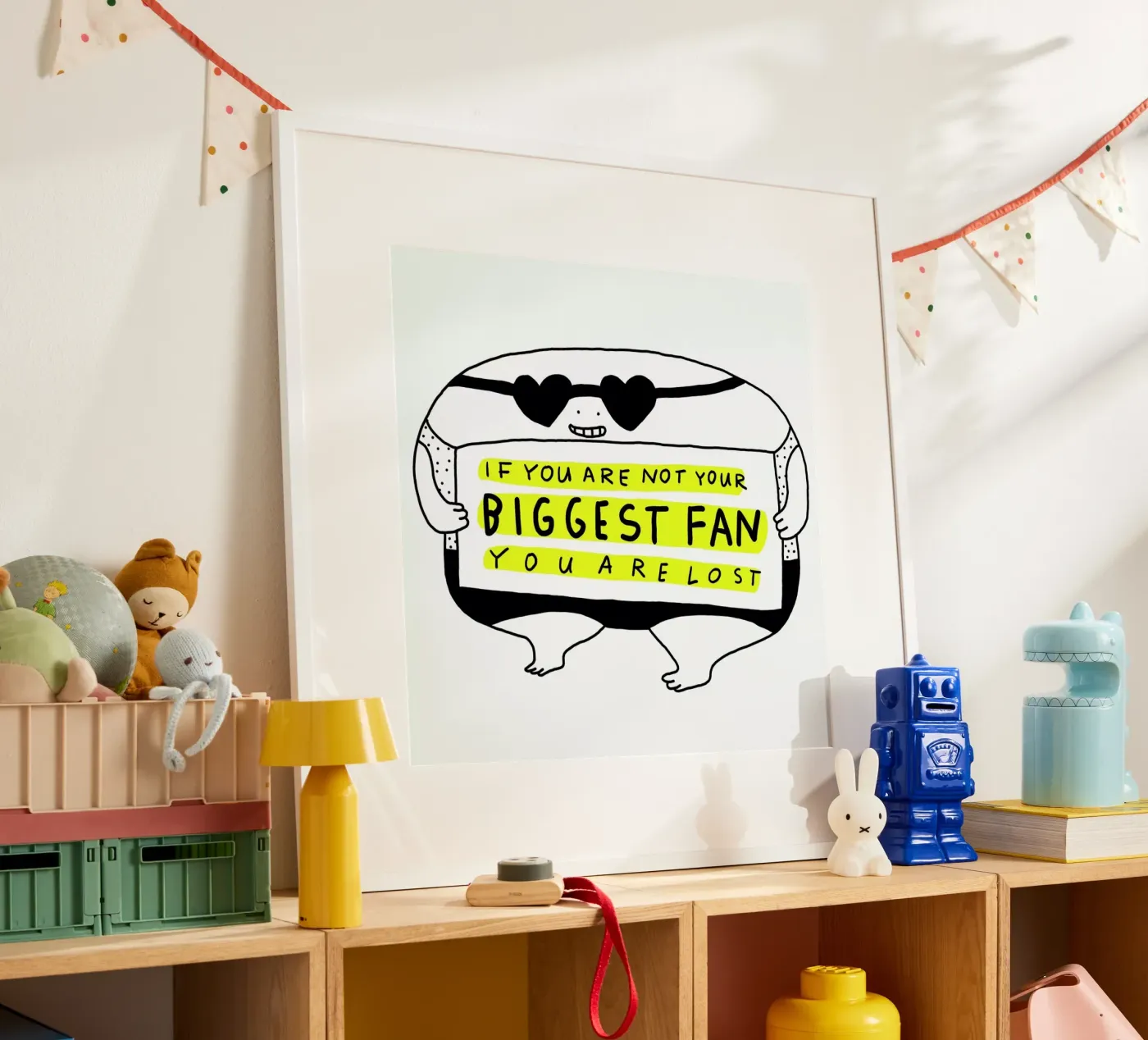 Big Fan poster da Herzette