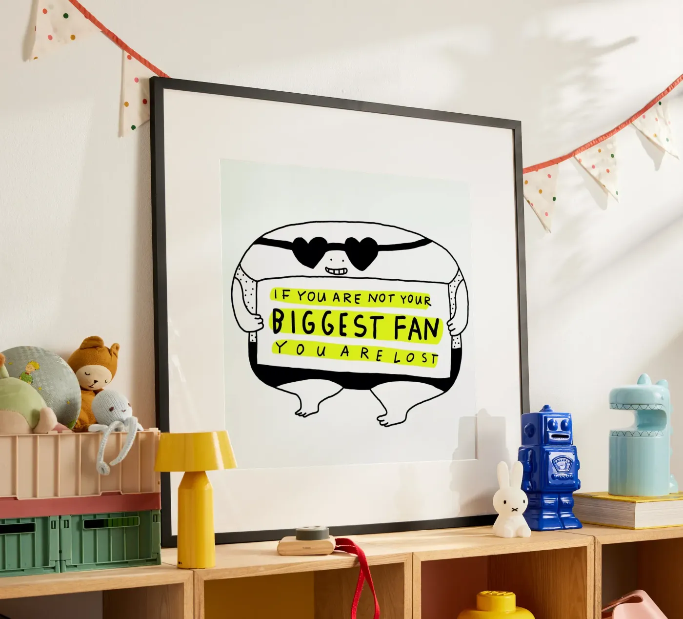 Big Fan poster da Herzette