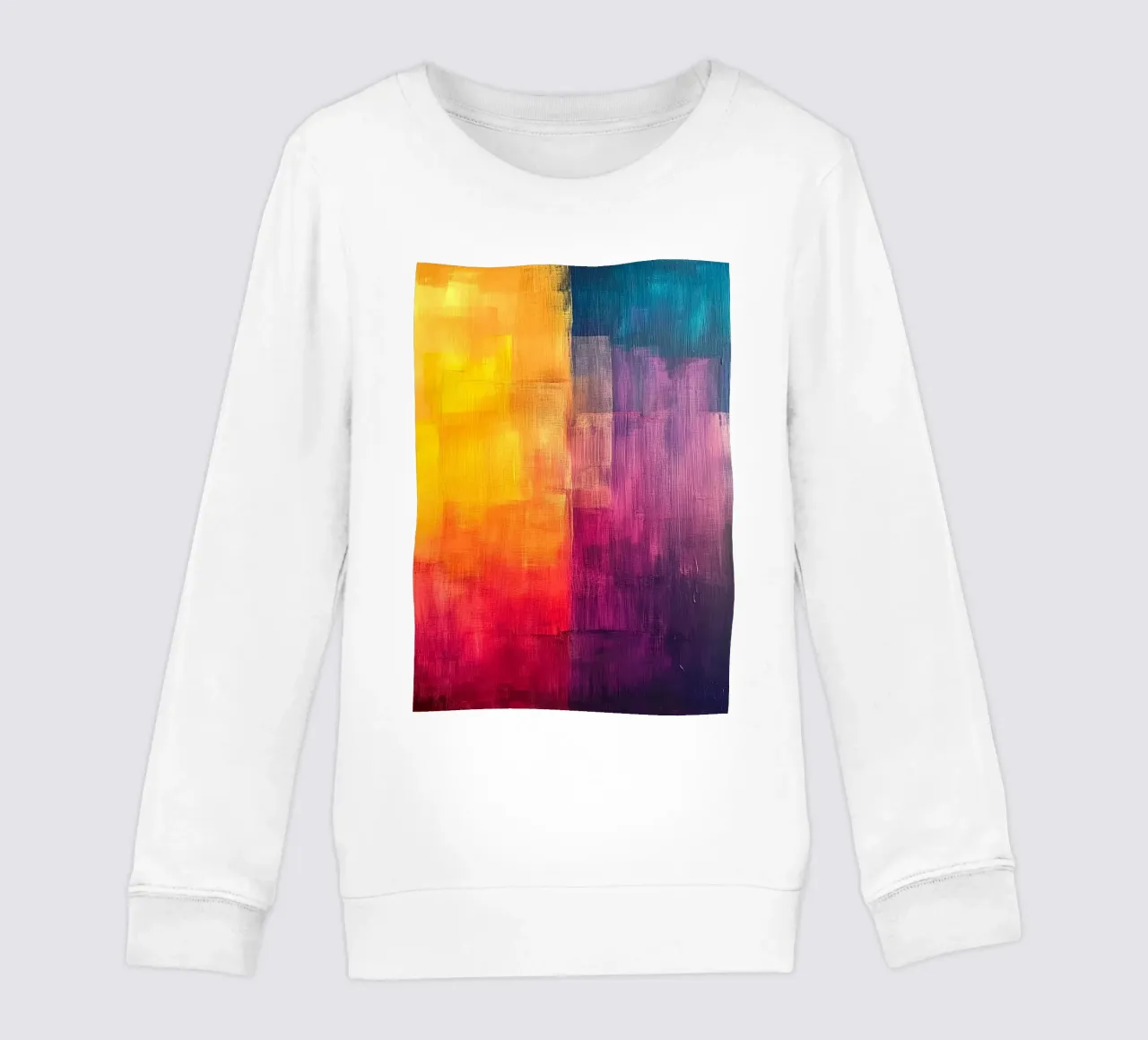 Colores de la abstracción moderna sudadera para niño de Justyna Jaszke JBJart