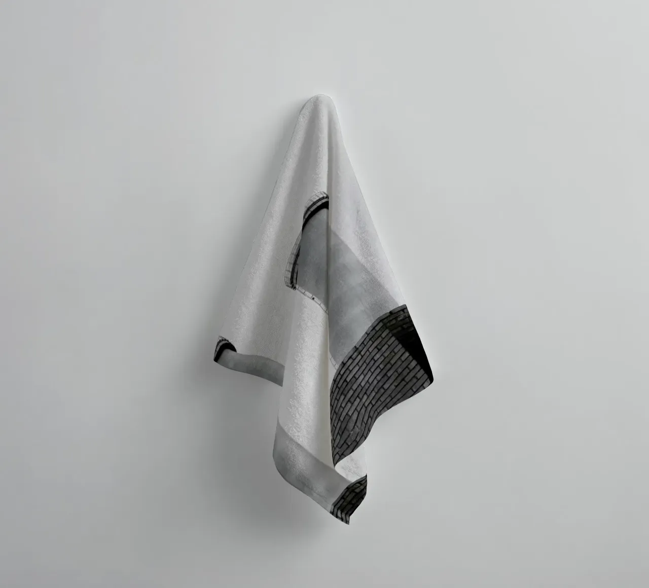 Berlin Serie 1 towel by Marc Schulthess