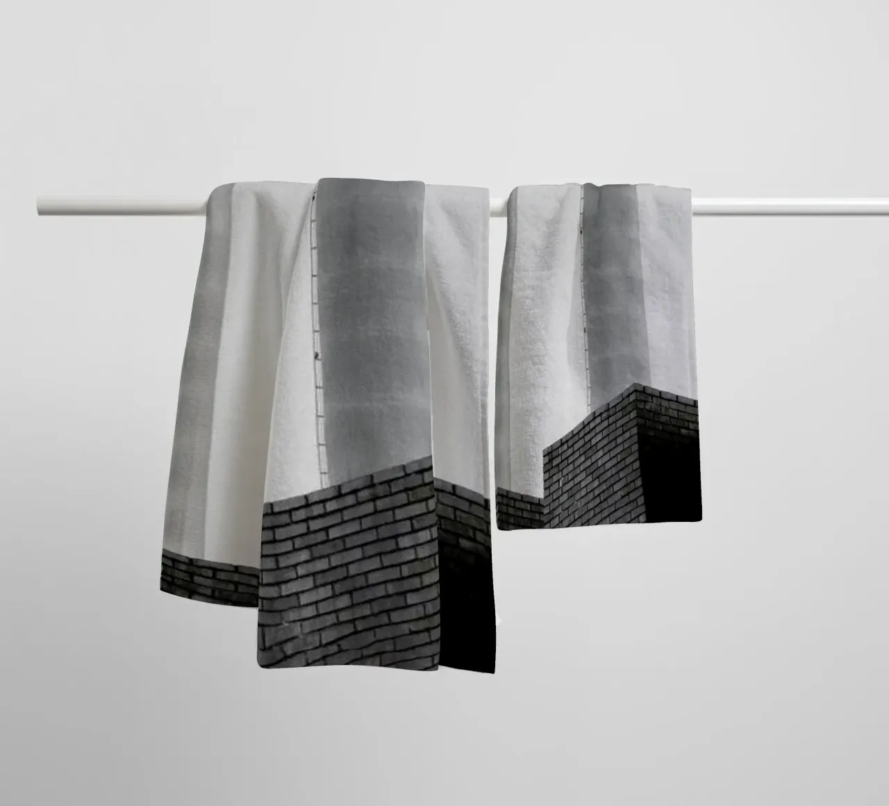 Berlin Serie 1 towel by Marc Schulthess