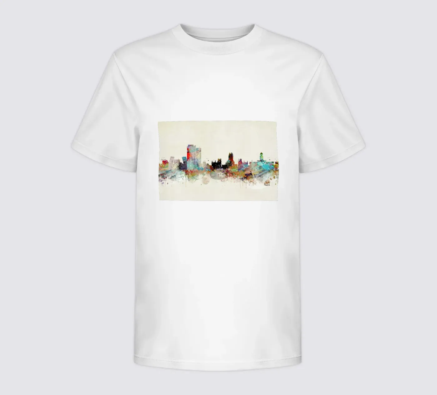 Madrid t-shirt bambini da Brian Buckley