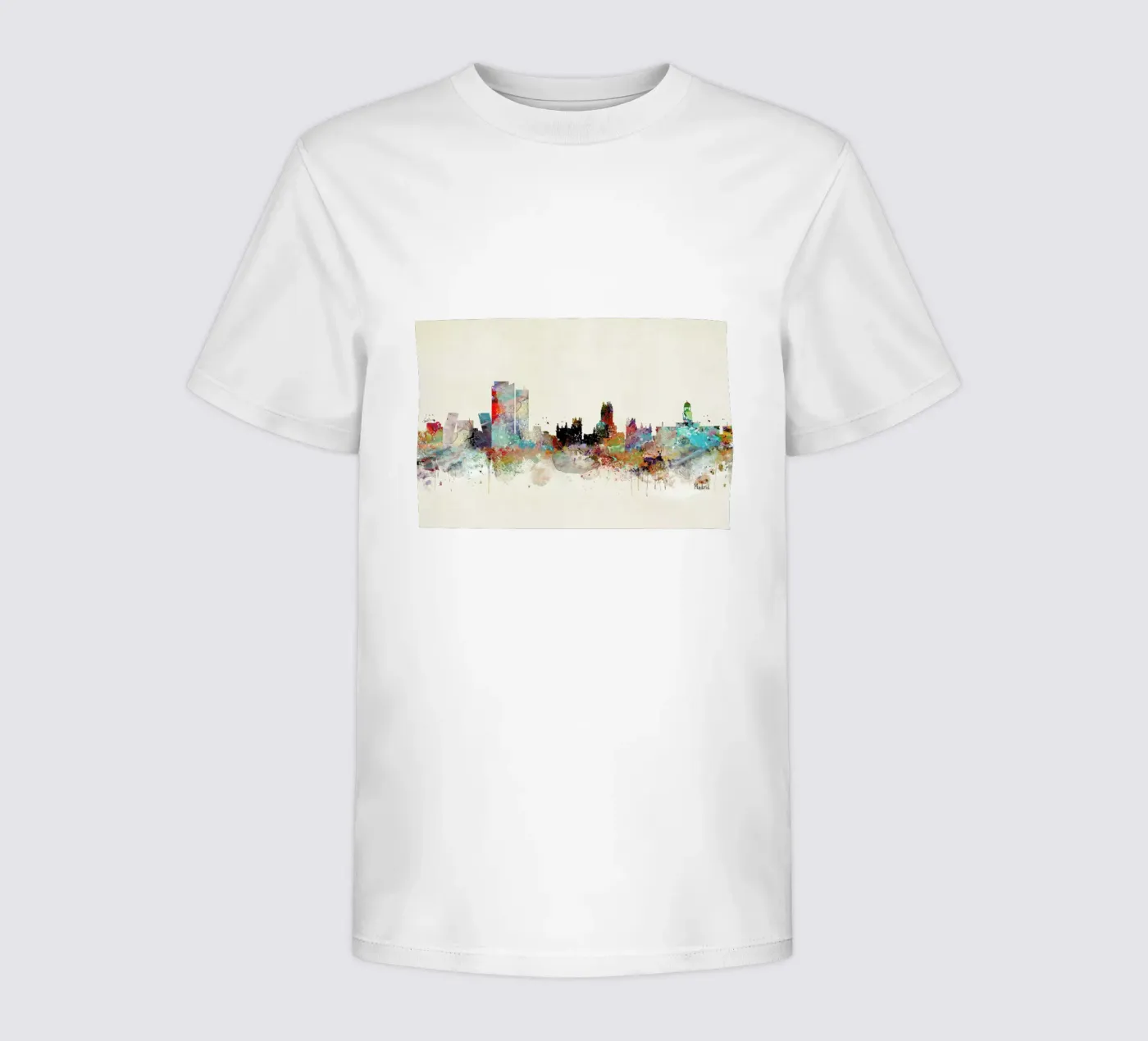 Madrid t-shirt bambini da Brian Buckley