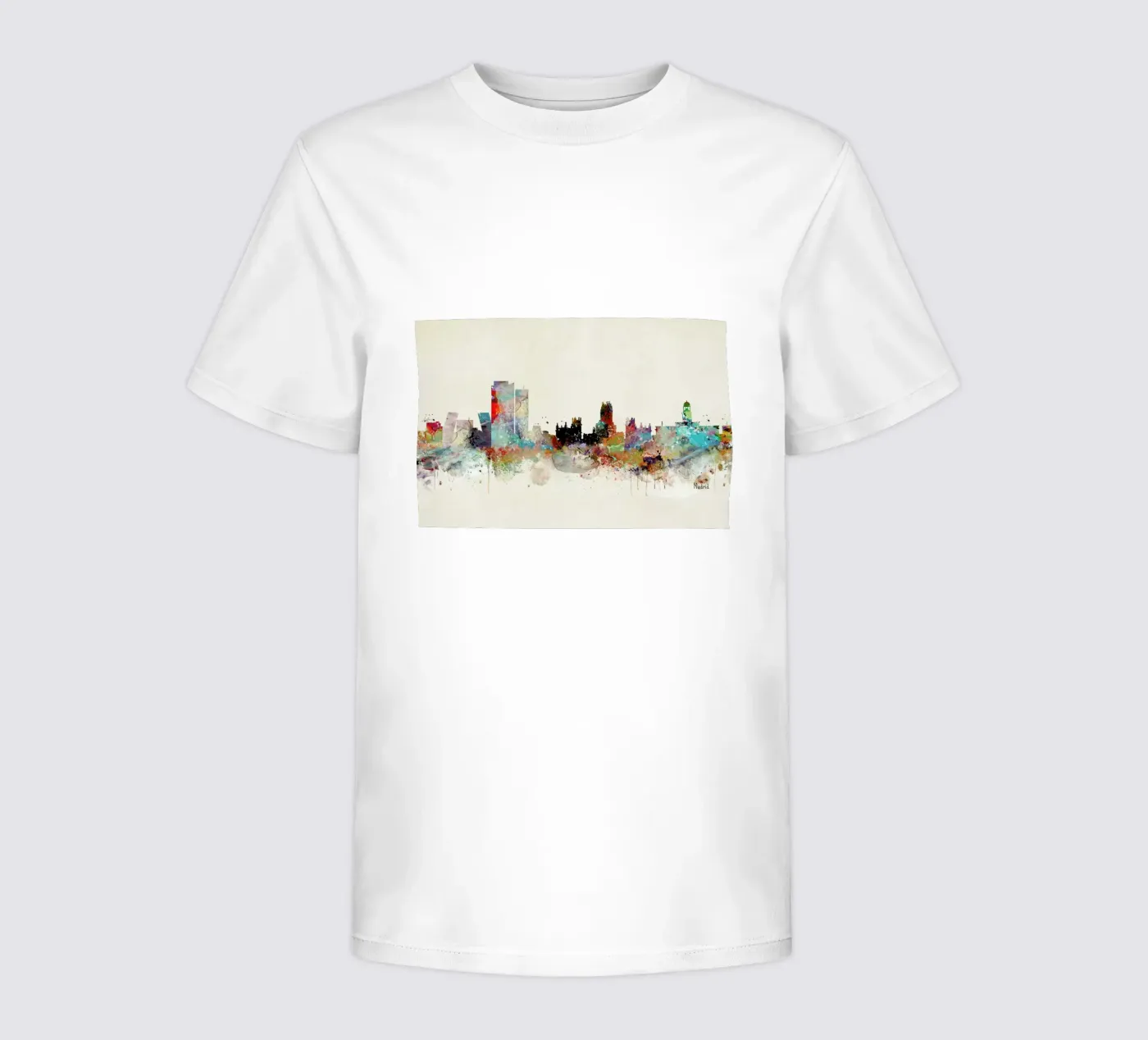 Madrid t-shirt bambini da Brian Buckley
