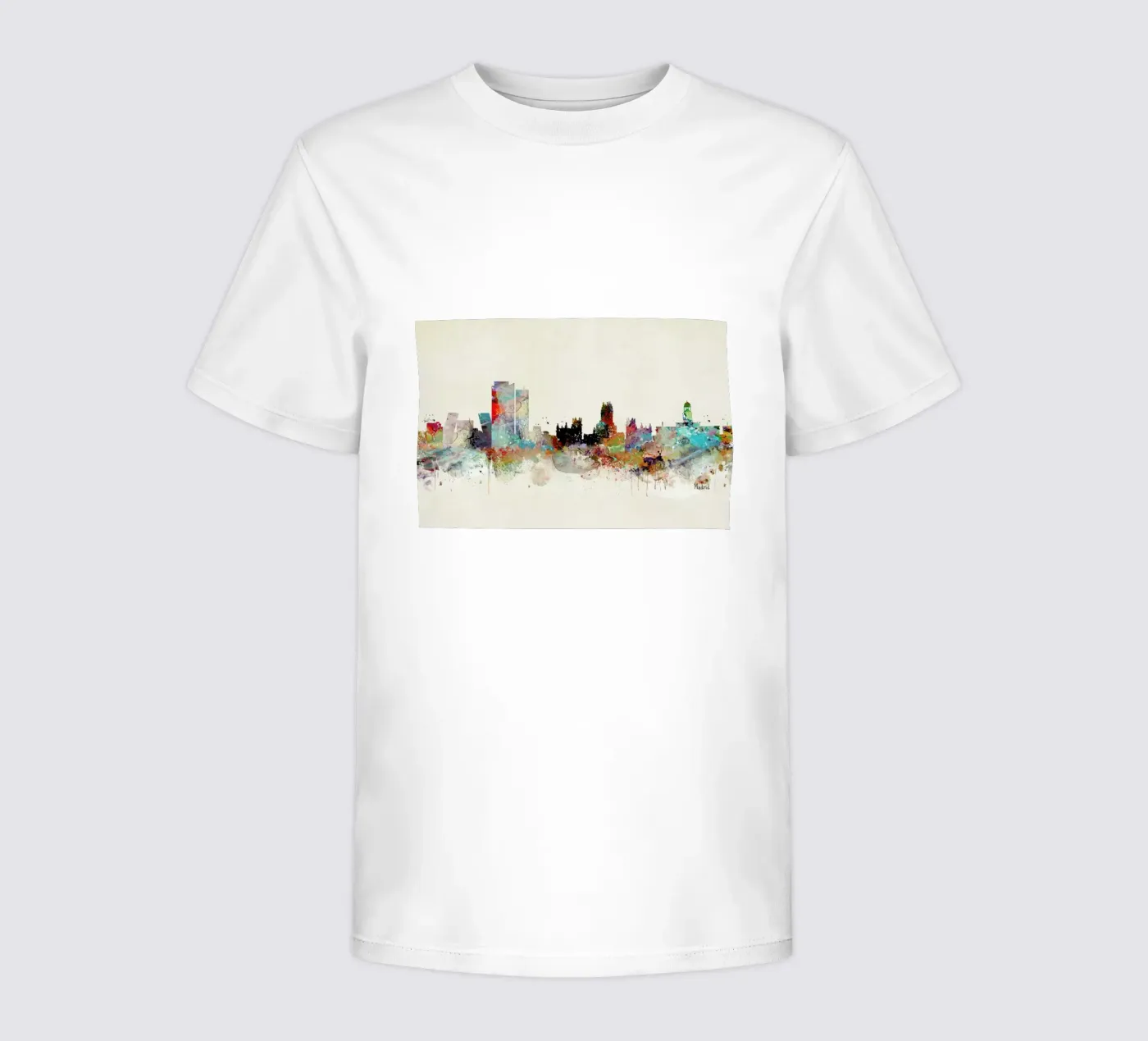 Madrid t-shirt bambini da Brian Buckley