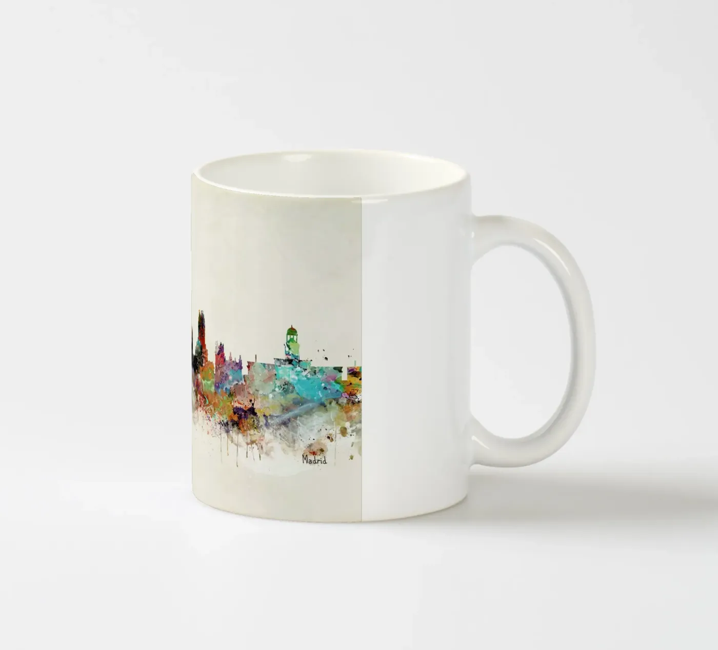 Madrid ceramic mug by Brian Buckley