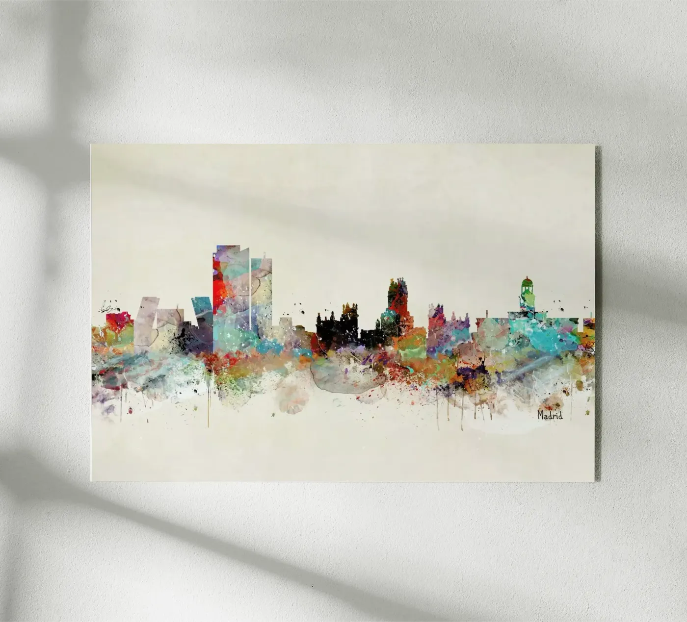 Madrid plexiglass da Brian Buckley