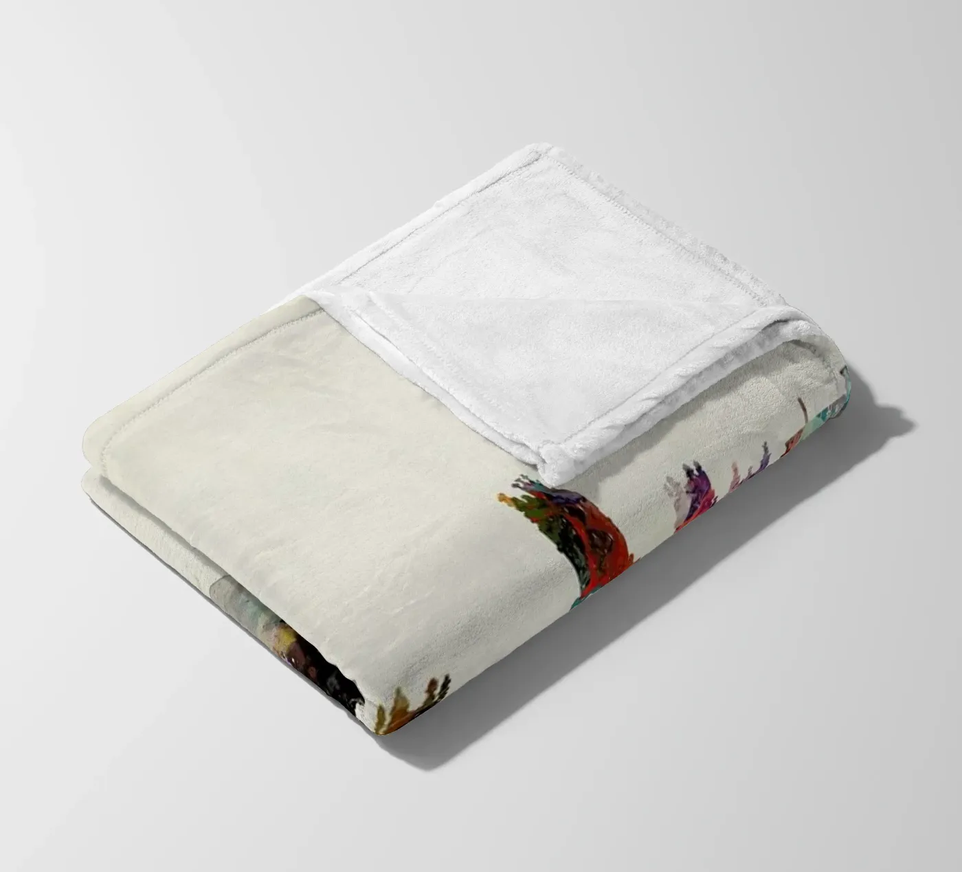 Madrid fleecedeken van Brian Buckley