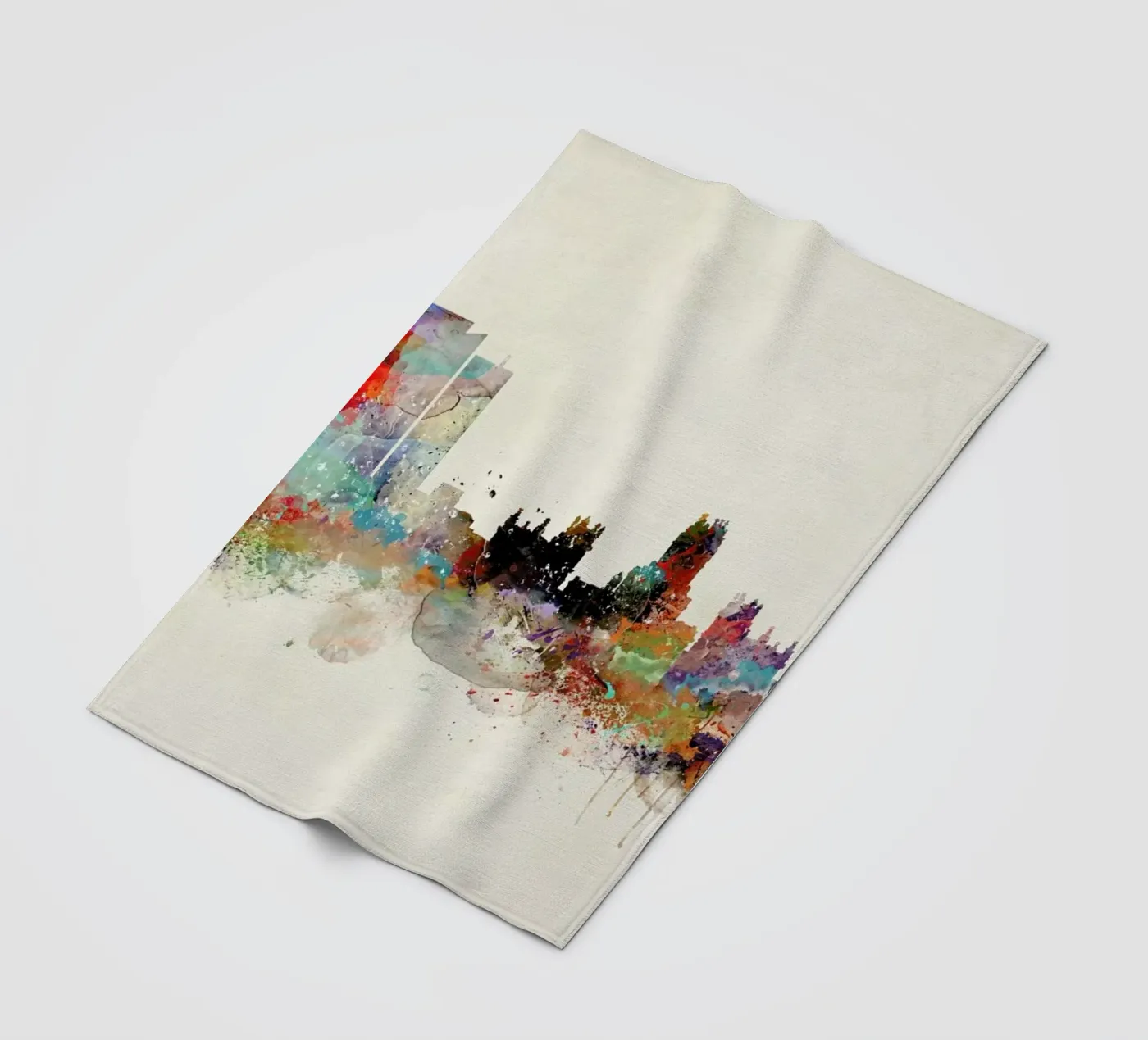 Madrid fleecedeken van Brian Buckley