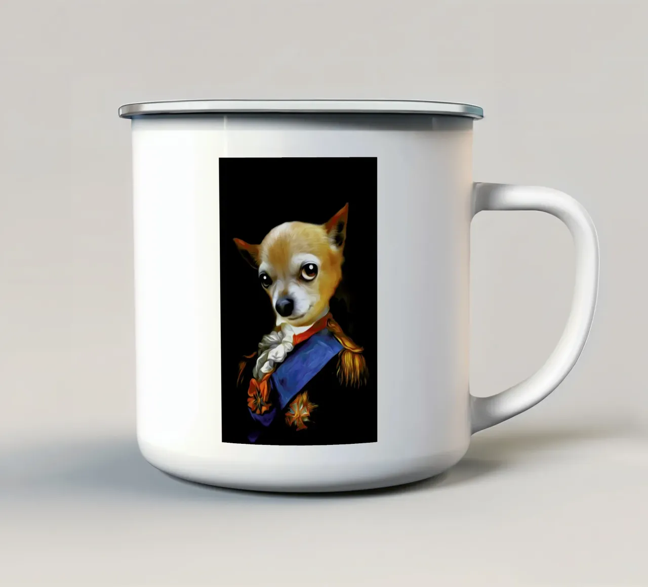 Kereltje tazza in smalto da Tein Lucasson