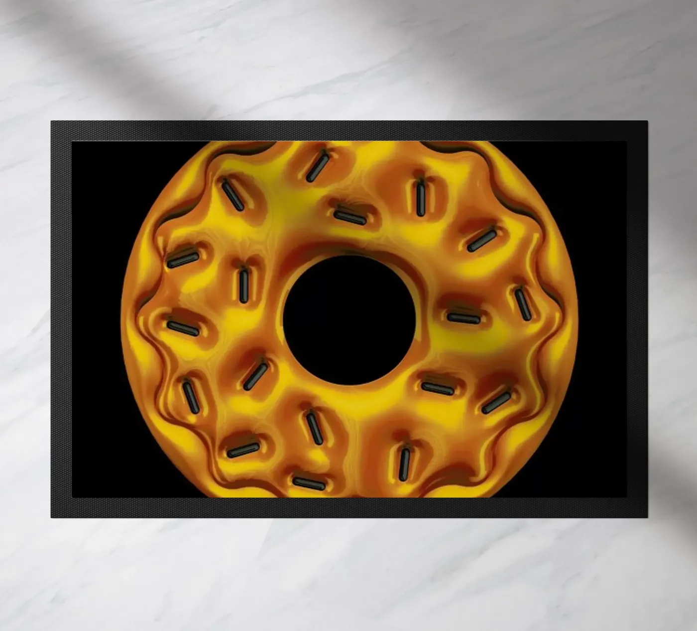 Donut doormat by Octavian