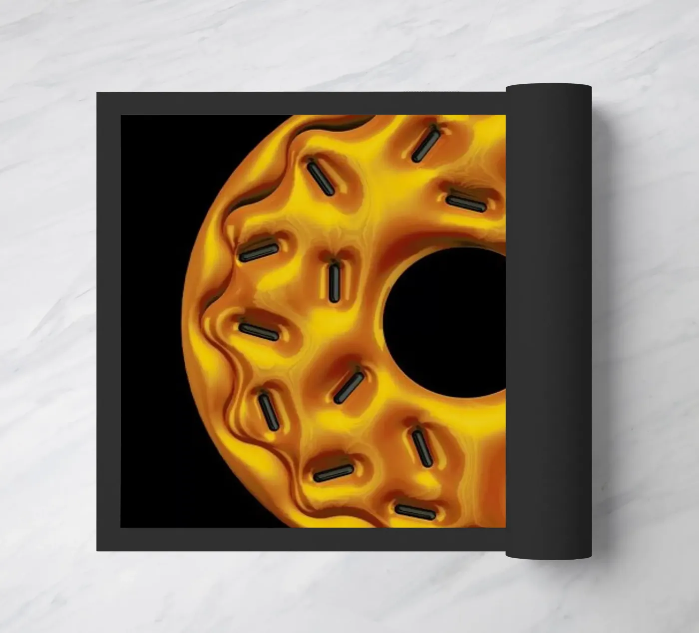 Donut doormat by Octavian