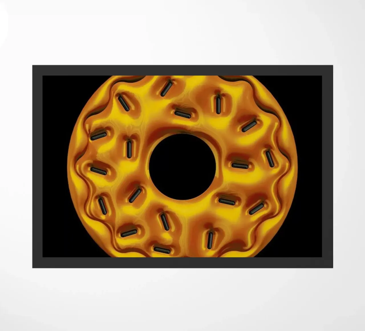 Donut doormat by Octavian